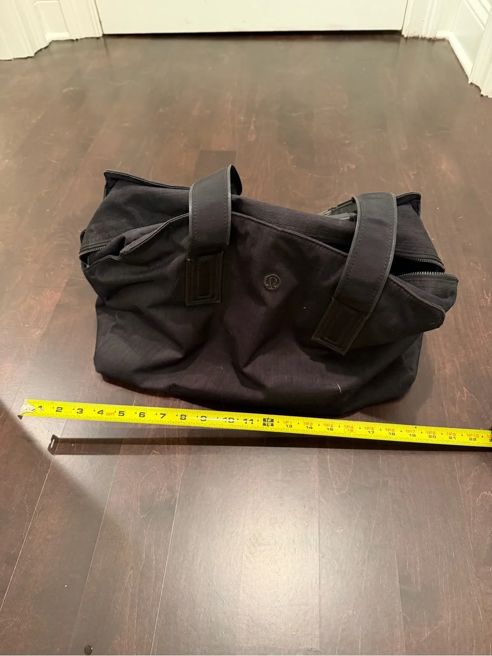 lululemon athletica Black Men’s Duffel Bag with Top Handles